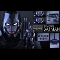 Jual Hot Toys BVS Armored Batman Black Chrome Version Murah