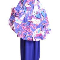 Jual Zahranaa Mukena Arraya. Mukenah Cantik Royal Blue Murah
