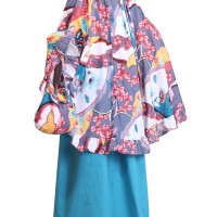 Jual Zahranaa Mukena Arraya. Mukenah Dewasa. Grey Tosca Murah