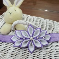 Jual Bandana Bayi Bando Anak Pita Rambut Baby Headband Bunga Cantik Bagus Murah