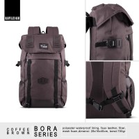 Jual Backpack | Tas Ransel Laptop Rayleigh Bora Coffee Brown Murah