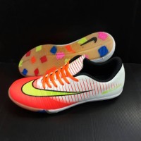 sepatu futsal nike tiempo orange putih
