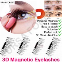 3D Magnetic Eyelashes Bulu Mata Magnetik Ultra Tipis