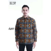 Jual Baju Pesta-Kemeja Batik Solo Motif Jokowi - Kemeja Katun Pria Terlaris Murah