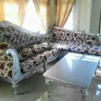 kursi sudut mewah mebel Jepara (free ongkir Jawa)
