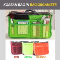 Jual Jual korean bag in bag organizer / dual bag in bag / korean bag Murah