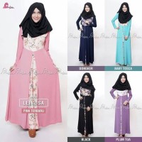 Gamis Dress Muslimah Leirosa Miulan Hijab