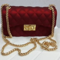 Jual Tas ChaneL Classic Matte Mini UK 18 CM MAROON ONLY Murah
