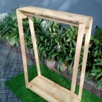 Gawang Kayu Murah/Gantungan Baju Murah/Gawangan Baju Kayu