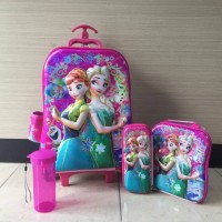 Jual troli frozen 6d 4in1 set new arrival Murah