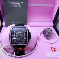 Jam Tangan Pria Merk Expedition original Type : 6688 Baterai