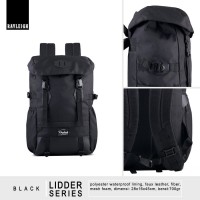 Jual Tas Ransel Daypack Backpack Rayleigh Lidder Series Black Murah