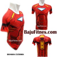 Jual Baju Kaos Pria Gym Mma Fitnes - Ironman Exremis Murah