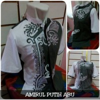 Jual Baju Koko Pria Dewasa, Bordir Modern Muslim Arsya 04 Murah