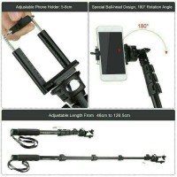 Jual Aksesoris handpone unik Tongsis Bluetooth / Monopod YunTeng YT-1188 Murah