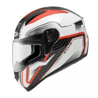 Helm Zeus ZS-811 White/AL16 Red