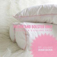 Jual Bantal Guling Bayi Mikrofiber BUKAN DACRON Murah