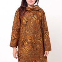 DRESS BATIK MIDI PANJANG BA8612
