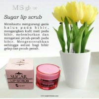 Jual MS GLOW ORI LIP SUGAR - SUGAR LIP SCRUB Murah