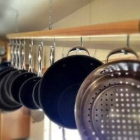 Jual gantungan dapur / cantolan dapur / gantungan panci / rak dapur gantung Murah