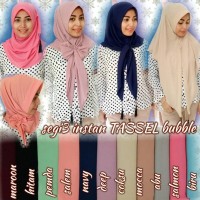 Jual segitiga instan / jilbab instan / segitiga tassel / hijab instan Murah