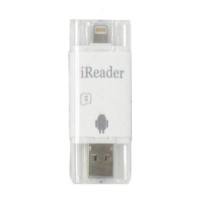 Jual IREADER IPHONE IPAD MINI LIGHTNING CARD READER IFLASH I-FLASH MICRO SD Murah