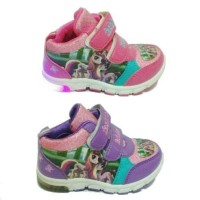 Jual sepatu anak little pony HIGH lampu led import + box Murah