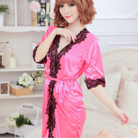 Jual Lingerie Sexy Kimono Yurika Semi Transparan Fashion Murah Murah