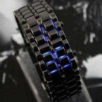 Jual Spesial Jam LED Watch Iron Samurai Tokyoflash Tokyo Flash KW Black Bl Murah
