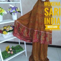 MUKENA SARI INDIA MUSTARD