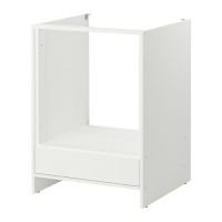 IKEA FYNDIG Kabinet Dapur dasar utk oven 63x60x86 cm, putih