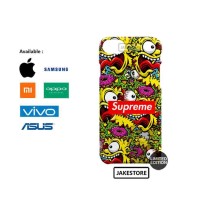case oppo e57 Supreme Jimbo Phillips Bart Pattern caver hardcase
