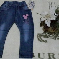 Celana levis denim anak perempuan import