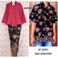 stelan kebaya couple bunga jalar/kebaya fashion couple