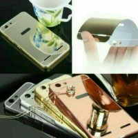 BUMPER MIRROR LUXURY SLEDING CASE/CASING LENOVO VIBE K5 PLUS/K5+