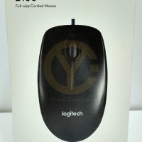 Jual Mouse Kabel Logitech B100 / Optical USB Mouse Murah