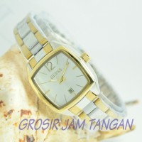 JAM TANGAN GUESS WANITA SEGI EMPAT STAINLESS STEEL GROSIR