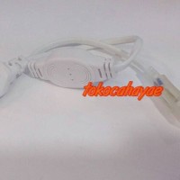 Jual Socket Colokan Jack Lampu Strip Selang LED SMD 5050 220 volt Kotak Murah