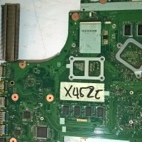 Mainboard rusak asus x452c plus core i3 nempel
