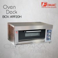 Mesin Oven Roti Gas 1 Deck 2 Loyang | Gas Oven Deck Fomac BOV-ARF20H