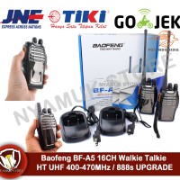 Jual Baofeng BF-A5 16CH Walkie Talkie HT UHF 400-470MHz / 888s UPGRADE Murah