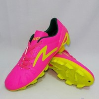 Ready Sepatu Specs Bola Tomahawk Fg - Pink Zest Green Black