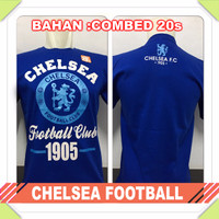 HOT SALE !!! KAOS BAJU DISTRO BOLA - CHELSEA FOOTBALL COMBED