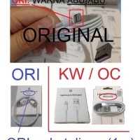 Jual Kabel Data USB Lightning Iphone 6 5s 5c 5 / Ipad 4 / Mini ORIGINAL100% Murah