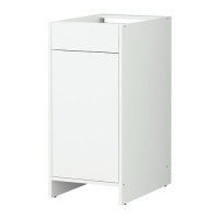 IKEA FYNDIG Kabinet Dapur dasar dgn pintu dan laci 40x60x86 cm, putih
