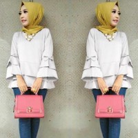 Blouse Nasya BW SW blouse wanita wolly c KODE SS7798