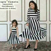 Jual dress anak salur selly couple ibu Murah