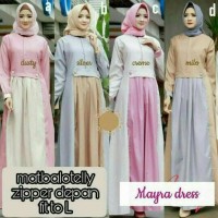 maxi gamis maxy dress longdress panjang baju muslim pesta hijab elegan