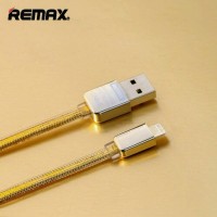 Jual Remax Gold Kabel Data Cable Lightning / iPhone 5 6 7 iPad Original Murah