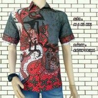 Jual hem batik wayang warna Murah
